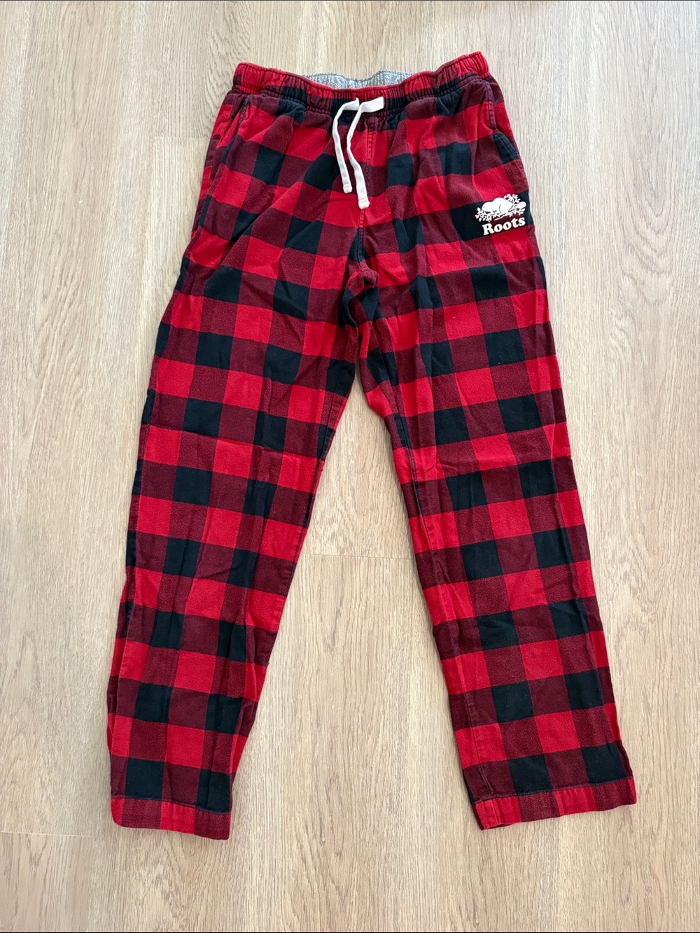Roots Red and Black Buffalo Plaid Lounge Pants